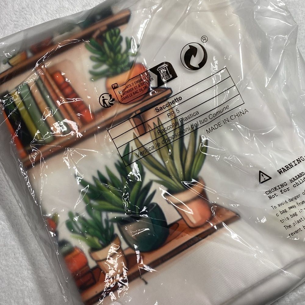 Succulent Houseplant Tote Bag - Picture 4 of 4